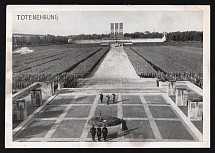 1934 'Honoring the Death', Nuremberg Rally, Nazi Germany, Third Reich Propaganda, Postcard, Mint