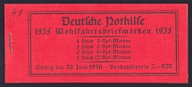 1935 Booklet with stamps of Third Reich, Germany in Excellent Condition (Mi. MH 41, CV $230)