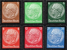 1934 Third Reich, Germany (Full Set, CV $60)