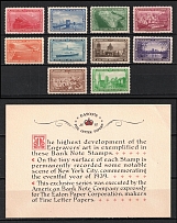 1939 Eaton's Fine Letter Papers, New York, United States, Stock of Cinderellas, Non-Postal Stamps, Labels, Advertising, Charity, Propaganda (MNH)