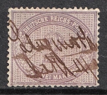 1884 German Empire, Germany (Mi. 37 a, Canceled, CV $70)