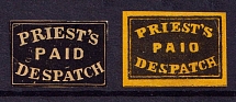 Priest's Paid Dispatch, United States Locals & Carriers (Old Reprints and Forgeries)