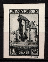 1945 1zl Republic of Poland (Proof, Essay of Fi. 377)