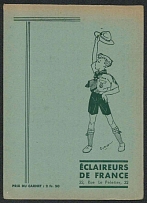 France, Scouts, Booklet, Scouting, Scout Movement, Cinderellas, Non-Postal Stamps