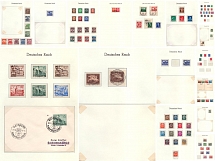 1933-39 Third Reich, Germany, Collection (Full Sets, Canceled)