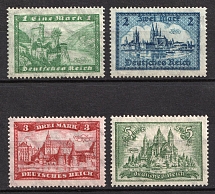 1924-27 Weimar Republic, Germany (Mi. 364 - 367, CV $470, MNH)
