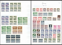 1950-51 Republic of Poland, Collection of 'Groszy' Overprints, Type 42