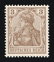 1902 3pf German Empire, Germany (Mi. 69, MNH)