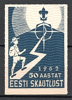 1962 Estonia Baltic Scouts Exile `50`