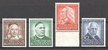 1953 Germany Federal Republic (CV $120, Full Set, MNH)