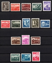 1944 Ljubljana, German Occupation, Germany (Mi. 45 - 60, Full Set, CV $510)