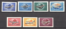 1958-59 USSR The Civil Aviation of the USSR (Imperf, Full Set, MNH)