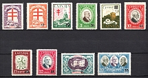 1931 Latvia (Mi. 180 - 189, Full Set, CV $130)