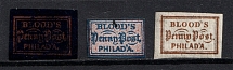 Philadelphia Blood's Penny Post, USA, Local