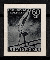 1954 60gr Republic of Poland (Proof, Essay of Fi. 724, Mi.862)