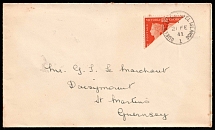 1941 (21 Feb) Guernsey, German Occupation, Cover (Mi. II, CV $70)