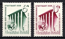 1939 Third Reich, Germany (Mi. 692 - 693, Full Set, CV $20, MNH)