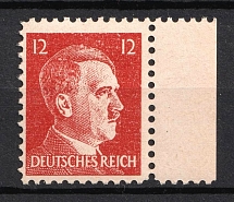 12pf United States US Forgery of Germany, Hitler Issue (Mi. 16, Signed, CV $70, MNH)