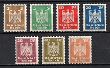 1924 Third Reich, Germany (Full Set, CV $50)