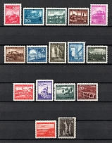 1945 Ljubljana, German Occupation, Germany (Mi. 45 - 60, Full Set, CV $390, MNH)