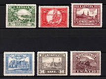 1928 Latvia (Perforated, Full Set, CV $30)