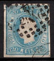 1866 120R Portugal (Mi. 24, Used, CV$140)