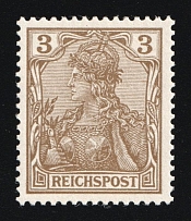 1900 3pf German Empire, Germany (Mi. 54, MNH)