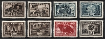 1943 The Great Fatherland's War, Soviet Union, USSR, Russia (Zv. 756 - 763, Full Set, CV $50)