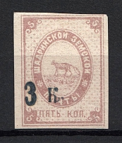 1880 3k/5k Shadrinsk Zemstvo, Russia (Schmidt #17, CV $220)