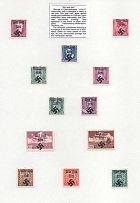 1938 Czechoslovakia, Local Overprints (Forgeries)