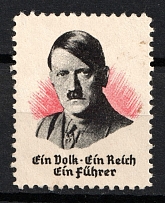 WWII Propaganda, Germany Third Reich, One People, One Reich, One Fuhrer