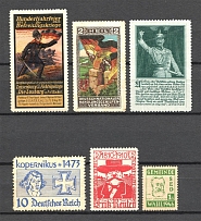 Europe Revenue Stams Group of Stamps
