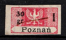 30gr Poznan, Revenue Stamp Duty, Poland, Non-Postal (Canceled)