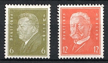 1932 Weimar Republic, Germany (Mi. 465 - 466, Full Set)
