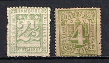 1864 Hamburg, Germany (CV $220)
