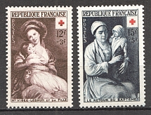 1953 France (CV $15, Full Set)