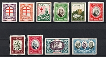 1930 Latvia (Mi. 161 - 170, Full Set, CV $30)