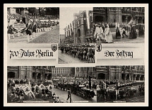 1937 '700 years of Berlin. The parade', Propaganda Postcard, Third Reich Nazi Germany