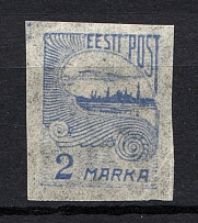 1920 2M Estonia (Broken Cliche, Printing Error)
