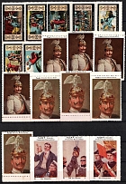 Tuck, Kunstler Tuck's Postkarten-Marken-Bilder, Poster Stamps, Germany, Stock of Rare Cinderellas, Non-postal Stamps, Labels, Advertising, Charity, Propaganda (#28)