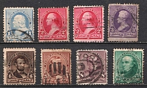 1890-93 United States (Mi. 61 - 68, Canceled, CV $40)
