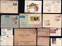 Soviet Union, USSR, Russia, Collection of Covers and Postcards