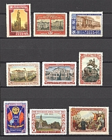 1954 USSR Anniversary of Union Between Russia and Ukraine (Full Set, MNH/MLH)
