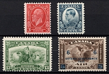 1932 Canada, Full Set (SG 315 - 318, CV $55, MNH)