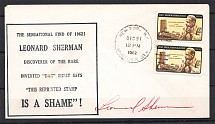 1962 USA Cover Leonard Sherman (Inverted `Dag` )