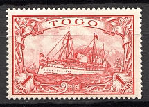 1900 Togo German Colony 1 Mark