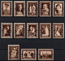 1937 Coronation of George VI, Great Britain, Cinderella, Stock of Non-Postal Stamps