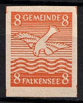 1945 8pf Falkensee, Germany Local Post (Mi. 3 U, Unofficial Issue, CV $40, MNH)