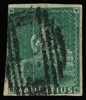 1858-62 Mauritius, British Colonies (SG 27, Canceled, CV $300)