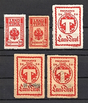 1919-21 Tyrol Austria Local Post